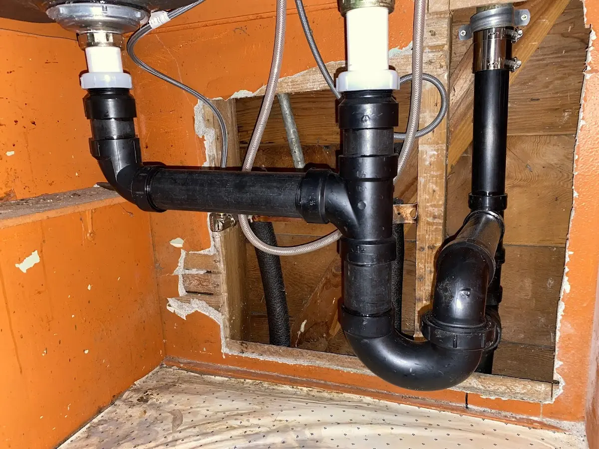 Professional Repiping Services equipment and tools on the job in Huntsville